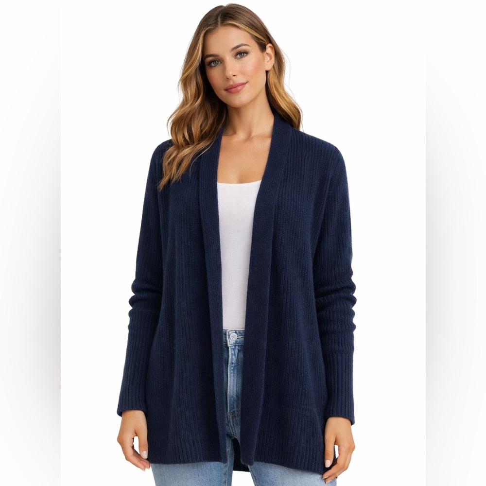 Vince Knit Wool Open Cardigan